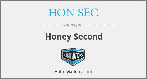 HON SEC - Honey Second